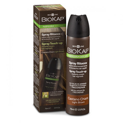 Средство оттеночное для закрашивания отросших корней волос BioKap (тон светло-коричневый), 75 мл