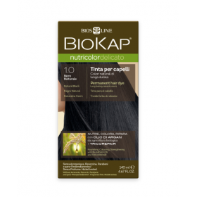 Краска для волос BioKap Delicato чёрный натуральный тон 1.0, 140...